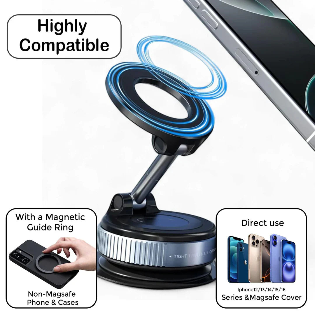 Vacuum Suction Magnetic Bracket