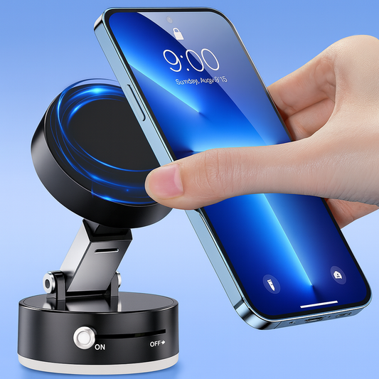 Vacuum Magnetic Suction Phone Holder