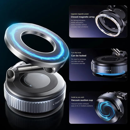 Vacuum Suction Magnetic Bracket