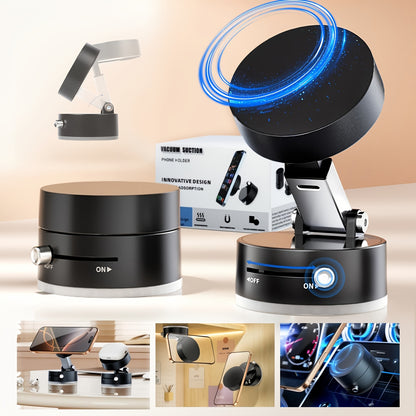Vacuum Magnetic Suction Phone Holder