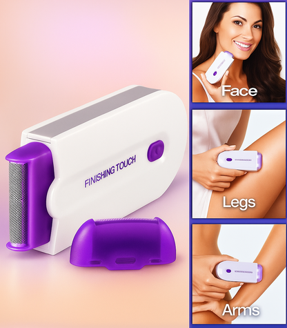 Finishing Touch Painless Facial & Body Hair Trimmer