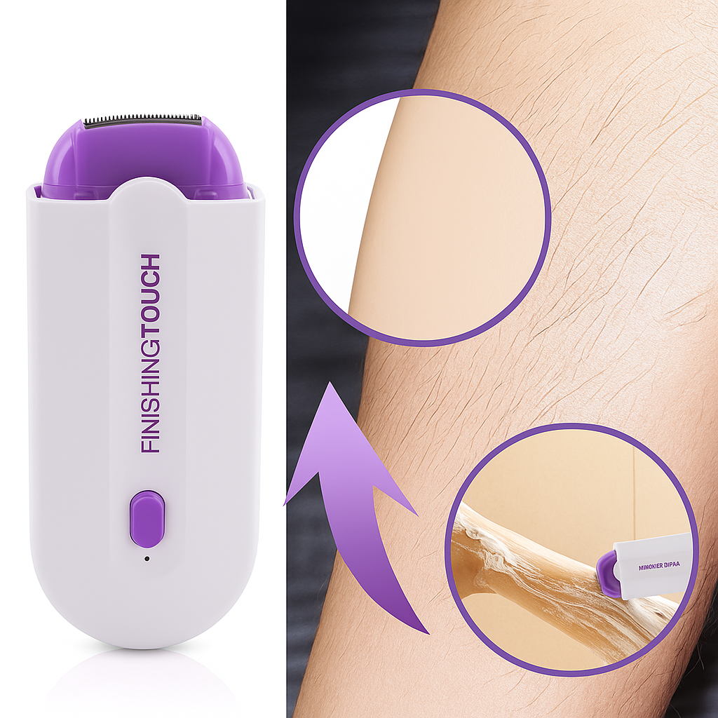 Finishing Touch Painless Facial & Body Hair Trimmer